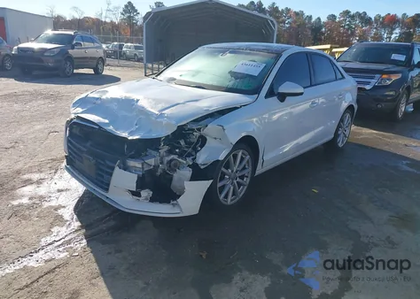 2016 Audi A3 2.0T Premium z USA, uszkodzony, nr VIN WAUB8GFF3G1096567